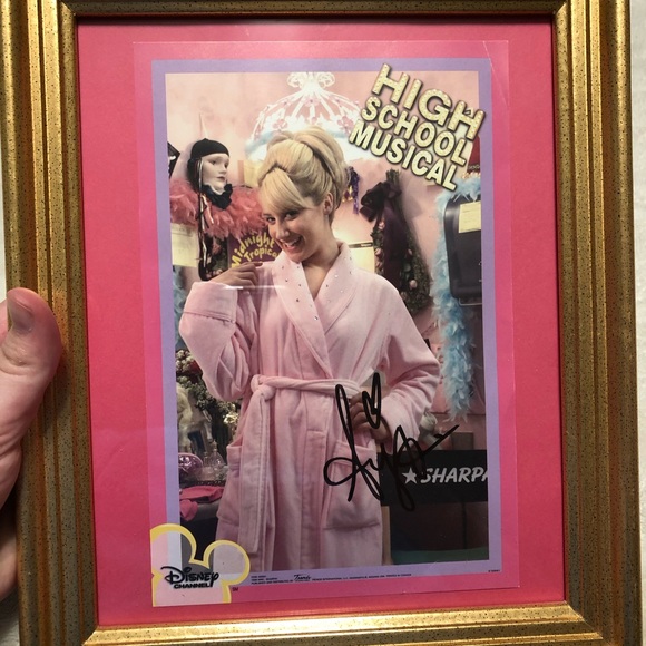 Other - ashley tisdale autographed picture sharpay
